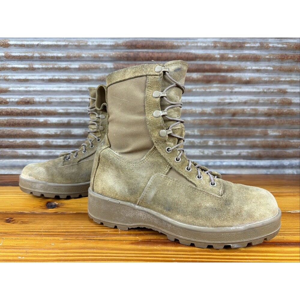 Altama Desert Tan Combat Boots Gortex 9 W Vibram Sole Mil-Spec USA Military